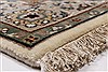 Tabriz Beige Runner Hand Knotted 27 X 59  Area Rug 250-24821 Thumb 5