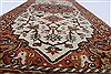 Serapi White Runner Hand Knotted 26 X 60  Area Rug 250-24822 Thumb 11