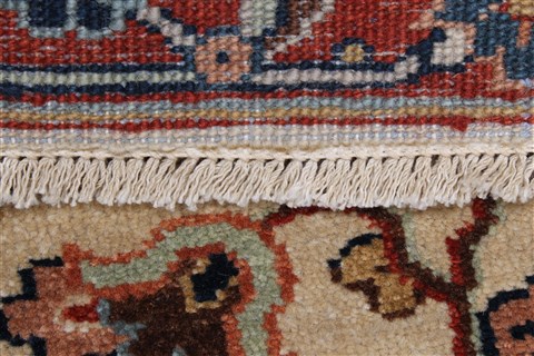 Mahal Beige Runner Hand Knotted 20 X 511 Area Rug 250-24826 Image 1