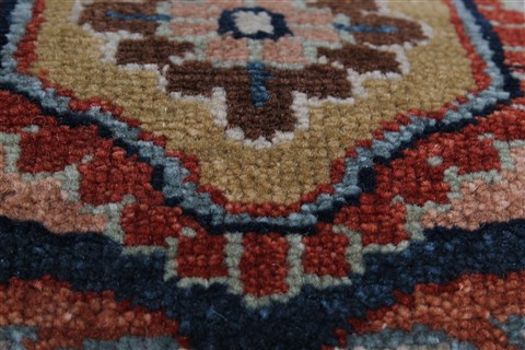 Mahal Beige Runner Hand Knotted 20 X 511 Area Rug 250-24826 Image 6