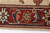 Mahal Beige Runner Hand Knotted 20 X 511  Area Rug 250-24826 Thumb 3