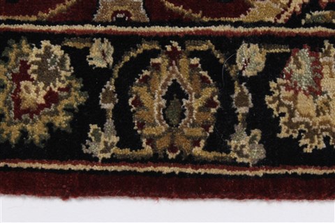 Kashan Red Runner Hand Knotted 20 X 62 Area Rug 250-24829 Image 2