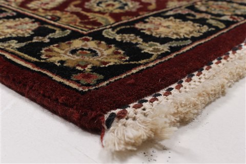 Kashan Red Runner Hand Knotted 20 X 62 Area Rug 250-24829 Image 5