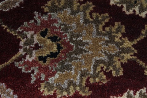 Kashan Red Runner Hand Knotted 20 X 62 Area Rug 250-24829 Image 7