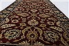 Kashan Red Runner Hand Knotted 20 X 62  Area Rug 250-24829 Thumb 1
