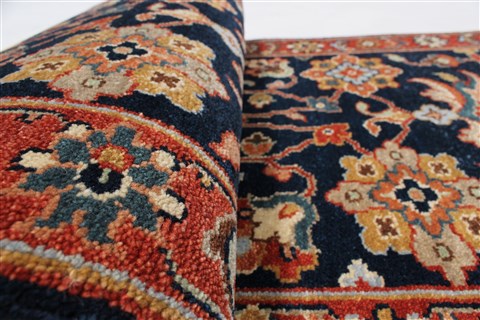 Serapi Blue Runner Hand Knotted 20 X 511 Area Rug 250-24831 Image 10