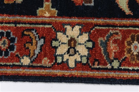 Serapi Blue Runner Hand Knotted 20 X 511 Area Rug 250-24831 Image 3