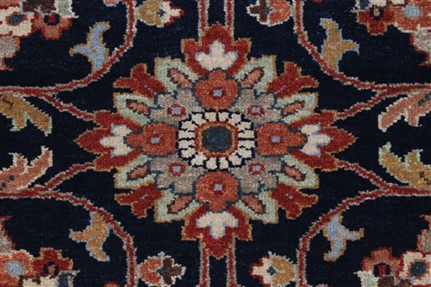 Serapi Blue Runner Hand Knotted 20 X 511 Area Rug 250-24831 Image 4