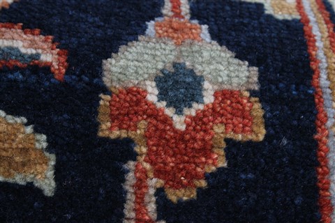 Serapi Blue Runner Hand Knotted 20 X 511 Area Rug 250-24831 Image 7