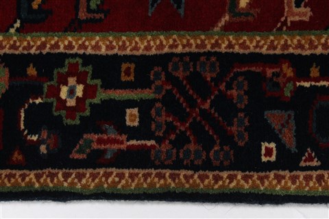 Karajeh Red Runner Hand Knotted 21 X 60 Area Rug 250-24832 Image 1