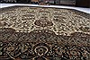 Tabriz Beige Hand Knotted 1110 X 152 Area Rug 250-24842 Thumb 4
