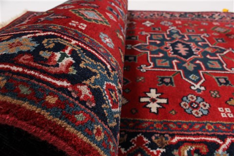 Karajeh Red Runner Hand Knotted 28 X 511 Area Rug 250-24843 Image 10