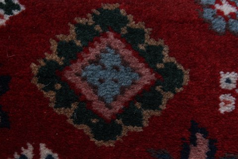 Karajeh Red Runner Hand Knotted 28 X 511 Area Rug 250-24843 Image 8