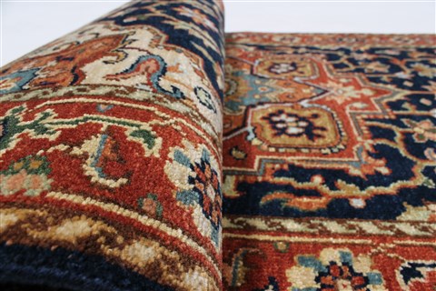 Serapi Blue Runner Hand Knotted 26 X 511 Area Rug 250-24847 Image 10