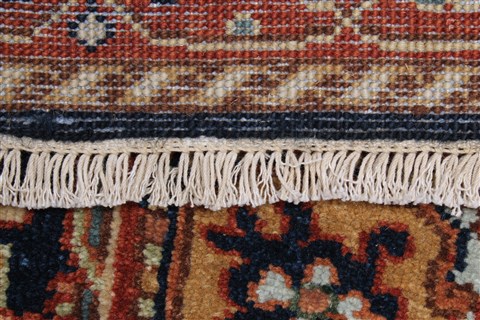 Serapi Blue Runner Hand Knotted 26 X 511 Area Rug 250-24847 Image 1
