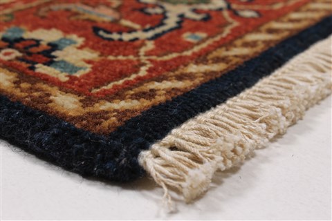 Serapi Blue Runner Hand Knotted 26 X 511 Area Rug 250-24847 Image 6