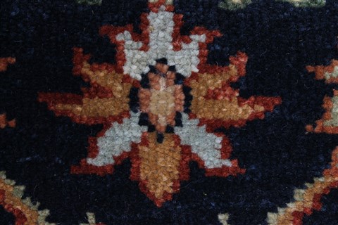 Serapi Blue Runner Hand Knotted 26 X 511 Area Rug 250-24847 Image 7