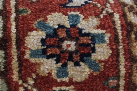 Serapi Blue Runner Hand Knotted 26 X 511 Area Rug 250-24847 Image 9