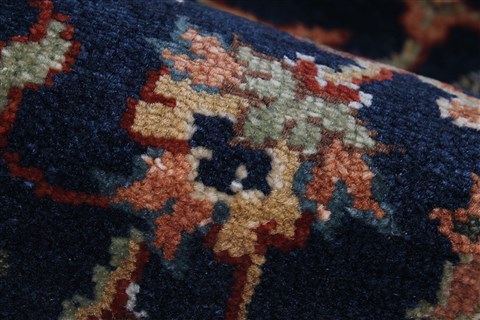 Serapi Blue Runner Hand Knotted 26 X 60 Area Rug 250-24849 Image 7