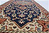 Serapi Blue Runner Hand Knotted 26 X 60 Area Rug 250-24849 Thumb 2