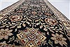 Haji Jalili Black Runner Hand Knotted 26 X 68  Area Rug 250-24851 Thumb 1