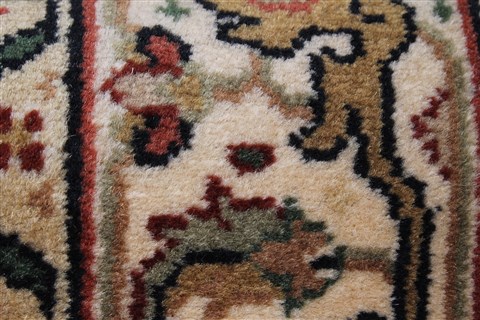 Herati Black Hand Knotted 28 X 58 Area Rug 250-24859 Image 8