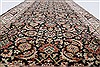 Herati Black Hand Knotted 28 X 58  Area Rug 250-24859 Thumb 1