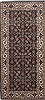 Herati Black Hand Knotted 28 X 58  Area Rug 250-24859 Thumb 0