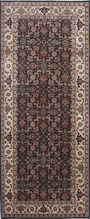 Herati Black Hand Knotted 810 X 204  Area Rug 100-24885 Image 0