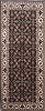 Herati Black Hand Knotted 810 X 204  Area Rug 100-24885 Thumb 0