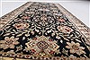 Haji Jalili Black Runner Hand Knotted 26 X 64 Area Rug 250-24889 Thumb 3