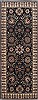 Haji Jalili Black Runner Hand Knotted 26 X 64 Area Rug 250-24889 Thumb 0