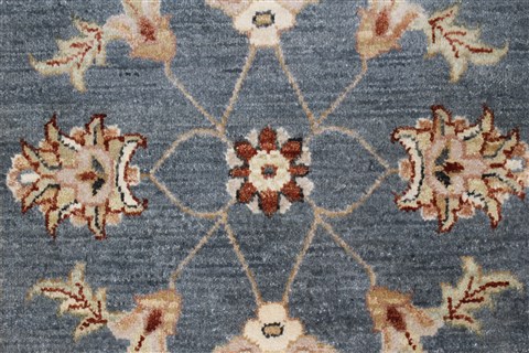 Ziegler Grey Runner Hand Knotted 27 X 62 Area Rug 250-24891 Image 2