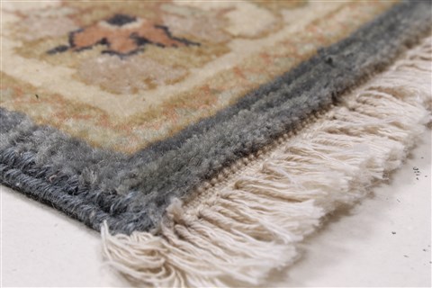 Ziegler Grey Runner Hand Knotted 27 X 62 Area Rug 250-24891 Image 4