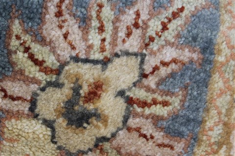 Ziegler Grey Runner Hand Knotted 27 X 62 Area Rug 250-24891 Image 6
