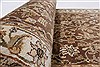 Kashan Brown Runner Hand Knotted 27 X 68  Area Rug 250-24892 Thumb 11