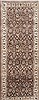 Kashan Brown Runner Hand Knotted 27 X 68  Area Rug 250-24892 Thumb 0