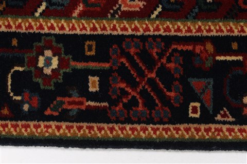 Karajeh Red Runner Hand Knotted 26 X 61 Area Rug 250-24908 Image 2