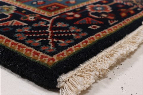 Karajeh Red Runner Hand Knotted 26 X 61 Area Rug 250-24908 Image 6