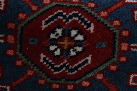 Karajeh Red Runner Hand Knotted 26 X 61 Area Rug 250-24908 Image 7