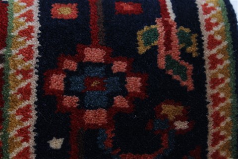 Karajeh Red Runner Hand Knotted 26 X 61 Area Rug 250-24908 Image 9