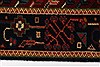 Karajeh Red Runner Hand Knotted 26 X 61  Area Rug 250-24908 Thumb 2