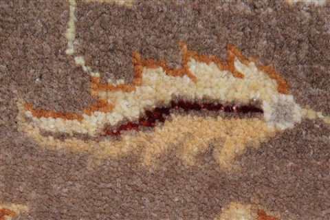 Pishavar Grey Runner Hand Knotted 27 X 61 Area Rug 250-24911 Image 7