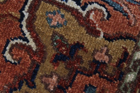 Serapi White Runner Hand Knotted 26 X 61 Area Rug 250-24912 Image 5