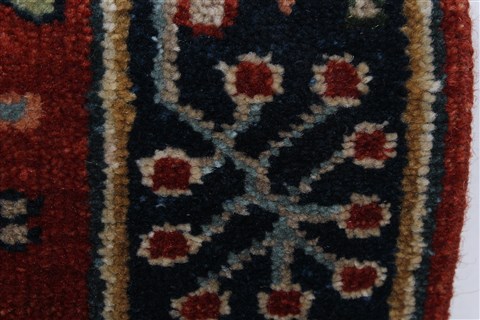 Karajeh Brown Runner Hand Knotted 21 X 511 Area Rug 250-24926 Image 8