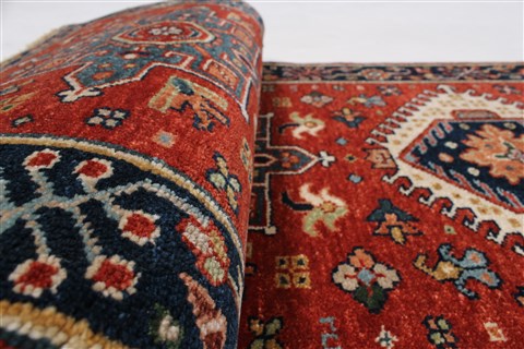 Karajeh Brown Runner Hand Knotted 21 X 511 Area Rug 250-24926 Image 9
