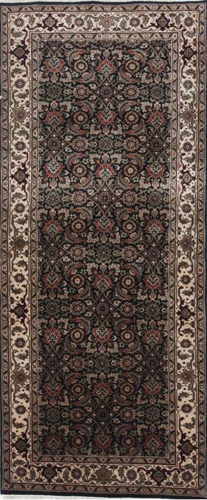 Herati Green Hand Knotted 27 X 61  Area Rug 250-24936 Image 0