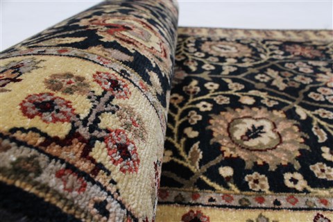 Haji Jalili Beige Runner Hand Knotted 28 X 61 Area Rug 250-24982 Image 3