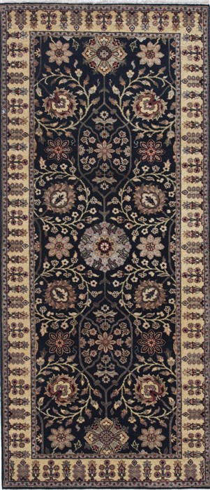 Haji Jalili Beige Runner Hand Knotted 28 X 61 Area Rug 250-24982 Image 0