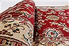 Isfahan Red Runner Hand Knotted 27 X 62  Area Rug 250-24985 Thumb 1